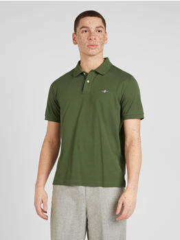 GANT Regular Fit Shield Piqué Poloshirt (2210) pine green