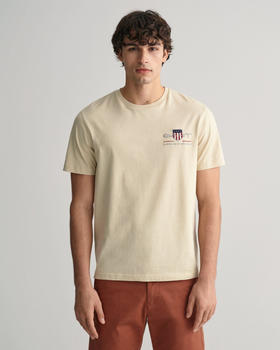 GANT Reg Archive Shield Emb T-shirt (2067004) silky beige