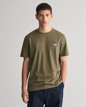 GANT Reg Archive Shield Emb T-shirt (2067004) juniper green