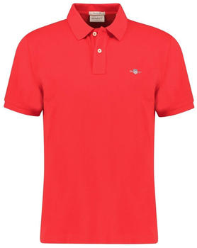 GANT Regular Fit Shield Piqué Poloshirt (2210) bright red