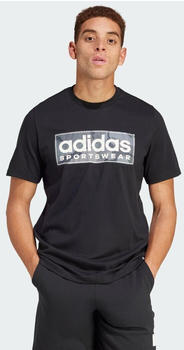 Adidas Camo Linear Graphic T-Shirt black (IR5825)