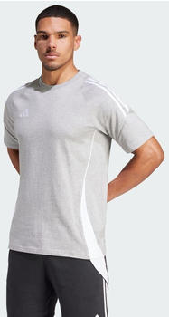 Adidas Tiro 24 Sweat T-Shirt medium grey heather/white (IR9348)