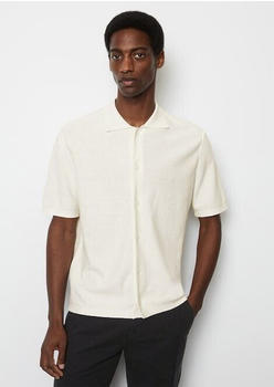Marc O'Polo Kurzarm-Pullover Regular (423507262038) white cotton