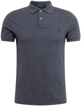 Polo Ralph Lauren Slim Fit Mesh Polo Shirt (481542) barclay grey