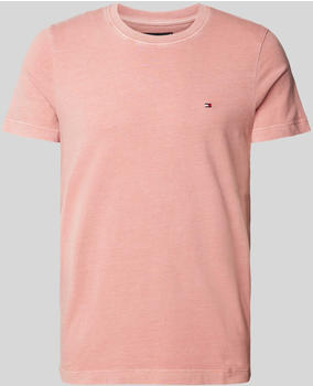 Tommy Hilfiger Garment Dyed Slim Fit T-Shirt (MW0MW36668) teaberry blossom
