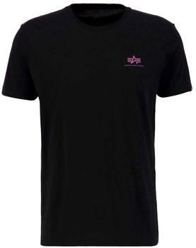 Alpha Industries Backprint Short Sleeve T-Shirt (128507) black