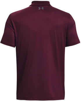 Under Armour Performance 3.0 Polo Shirt Men (1377374) dark maroon/pitch gray
