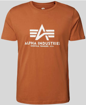 Alpha Industries Basic T-Shirt (100501-667) hazel brown