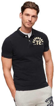 Superdry Vintage Athletic Short Sleeve Polo (M1110396A) eclipse navy blue