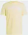 Adidas Essentials Single Jersey Linear Embroidered Logo T-Shirt (IZ4769) almost yellow