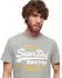 Superdry Vl Duo Short Sleeve T-Shirt (M1011977A) light grey grit
