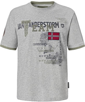 Jan Vanderstorm T-Shirt Sölve 144603() grey