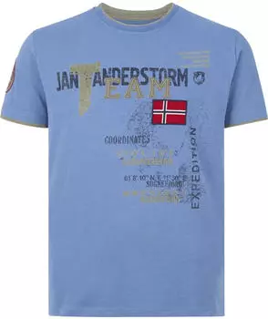 Jan Vanderstorm T-Shirt S&ouml;lve (144613) blue