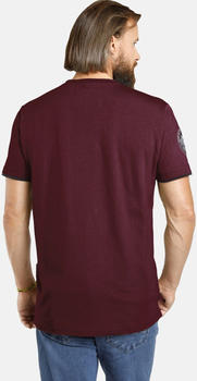Jan Vanderstorm T-Shirt Sölve (144616) burgundy – Höchster Tragekomfort durch durchdachtes Design