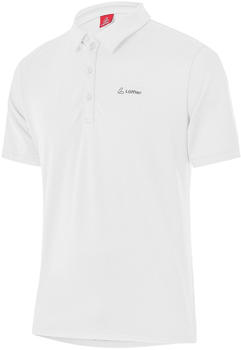 Löffler Tencel CF Polo (24719) white Löffler Tencel CF Polo (24719) white