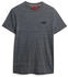 eclipse navy/grey marl feeder: Superdry Vintage Logo Embroidered Emb Tee (M1011245A)