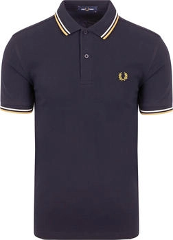 Fred Perry Polo Shirt M3600 navy / ecru / honeycomb