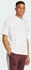 Adidas Loose Fit Bar Logo T-Shirt weiß schwarz