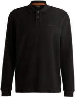 BOSS ORANGE Poloshirt "Petempestolong" mit Knopfleiste