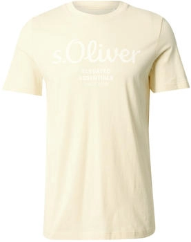 S.Oliver T-Shirt mit Label-Print (2139909) gelb S.Oliver T-Shirt mit Label-Print (2139909) gelb