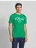 S.Oliver T-Shirt mit Label-Print (2139909) grün/weiß