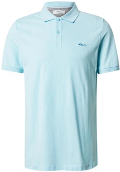 S.Oliver Poloshirt aus Baumwolle (2138262) türkis 6045 S.Oliver Poloshirt aus Baumwolle (2138262) türkis 6045