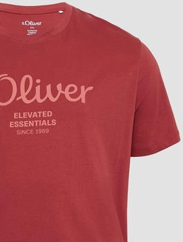 S.Oliver T-Shirt mit Logo-Print (2139910) rot