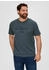 S.Oliver T-Shirt mit Logo-Print (2139910) schiefergrau