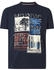 Jan Vanderstorm T-Shirt TANDRUP dunkelblau