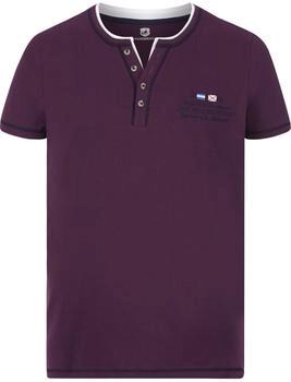Jan Vanderstorm T-Shirt HAFTOR dunkelrot