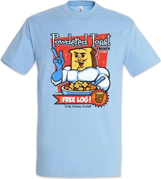 Urban Backwoods Powdered Toast Herren T-Shirt hellblau