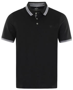 Hajo Poloshirt schwarz Pique Qualität