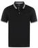 Hajo Poloshirt schwarz Pique Qualität