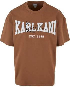 Karl Kani T-Shirt braun weiß