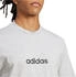 Adidas Essentials Linear Single Jersey T-Shirt JE9002 grau schwarz