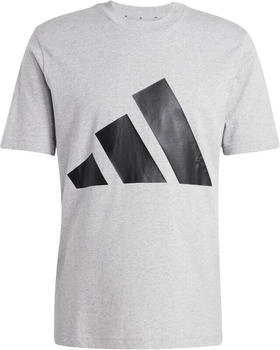 Adidas Essentials Big Logo T-Shirt JE8948 grau schwarz Adidas Essentials Big Logo T-Shirt JE8948 grau schwarz