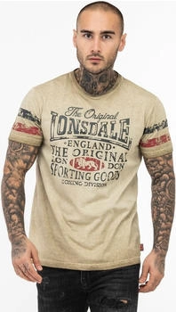 Lonsdale Skeld Kurzarm-T-Shirt beige