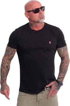 Yakuza Plain Regular Basic T-Shirt schwarz