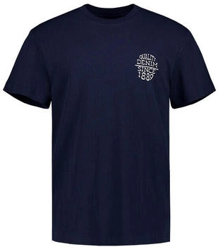 Lee T-Shirt Herren Rundhals baumwolle blau