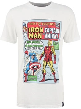 Recovered T-Shirt Marvel Tales Of Suspense Cover-Print weiß