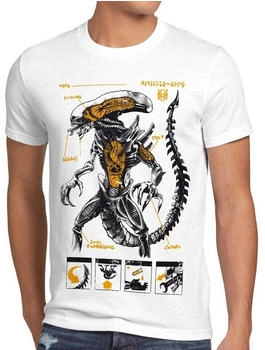 style3 Xenomorph Alien T-Shirt Ripley Kino Prometheus Nostromo