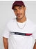 Tommy Hilfiger T-Shirt marine rubinrot weiß