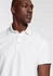 Delmao Poloshirt Kurzarm lockere Passform weiß