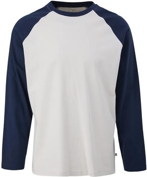 S.Oliver Longsleeve mit Rückenprint (2135025) blau/creme