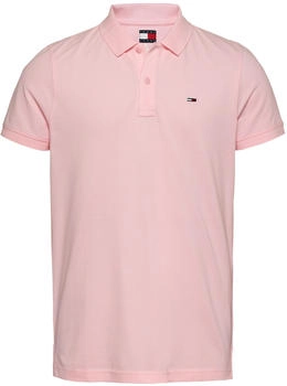 Tommy Hilfiger Slim-Fit-Poloshirt mit Flag-Patch (DM0DM20676) precious pink