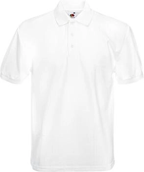 Fruit of the Loom Heavy Polo Shirt weiß