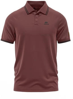 Forsberg Poloshirt bordeaux schwarz