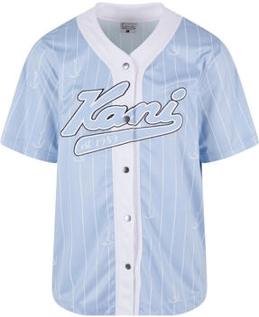 Karl Kani Shirt hellblau schwarz weiß