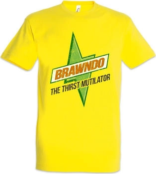 Urban Backwoods Brawndo Herren T-Shirt gelb