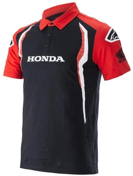 Alpinestars Honda Polo Shirt rot schwarz